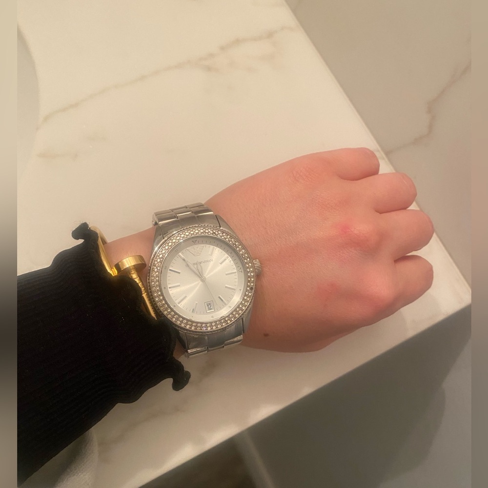 Emporio Armani Swarovski watch